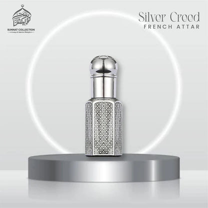 Silver Creed Inspired Attar – Premium Aquatic Citrus Musk Perfume Oil | Alcohol-Free & long lasting