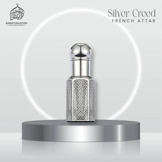 Silver Creed Inspired Attar – Premium Aquatic Citrus Musk Perfume Oil | Alcohol-Free & long lasting