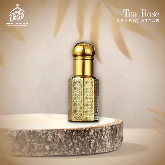 Tea Rose Inspired Attar – Elegant Floral Perfume Oil for Women | Alcohol-Free, Long-Lasting