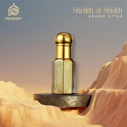 Sheikh Al Shuyukh Attar – A Symbol of Prestige, Power & Arabic Sophistication Alcohol-Free | Long-Lasting | Inspired by Arabic Heritage | Prayer-Safe