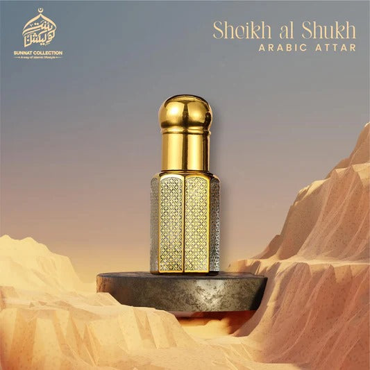 Sheikh Al Shuyukh Attar – A Symbol of Prestige, Power & Arabic Sophistication Alcohol-Free | Long-Lasting | Inspired by Arabic Heritage | Prayer-Safe