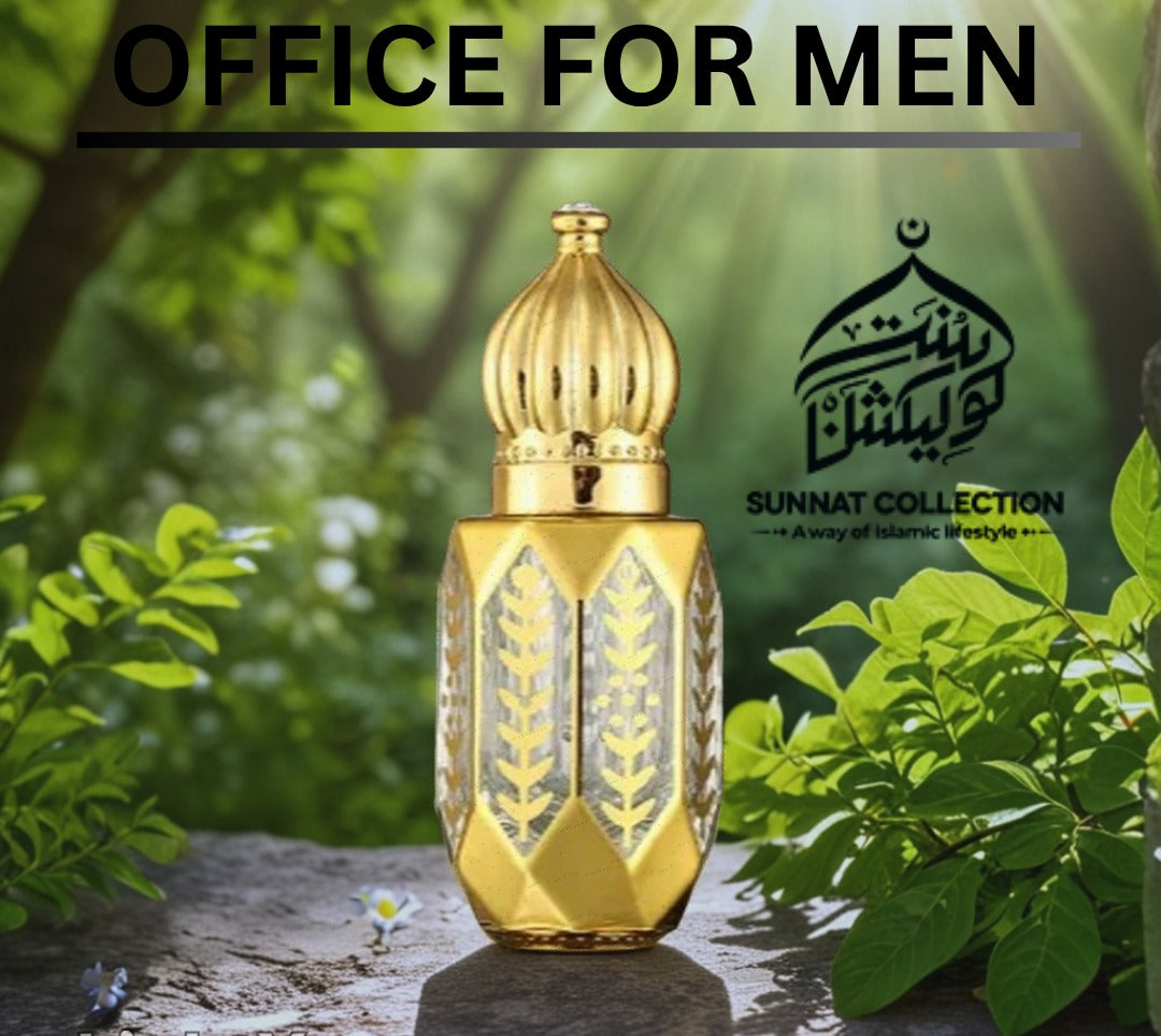 Office Attar for Men – The Perfect Everyday Fragrance for Professional Confidence (Alcohol-Free, Long-Lasting, Prayer Safe)