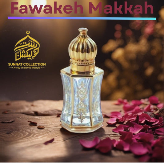 Fawakeh Makkah Attar – A Fragrant Journey Through the Blessed Fruits of Makkah (Alcohol-Free, Long-Lasting, Prayer Safe)