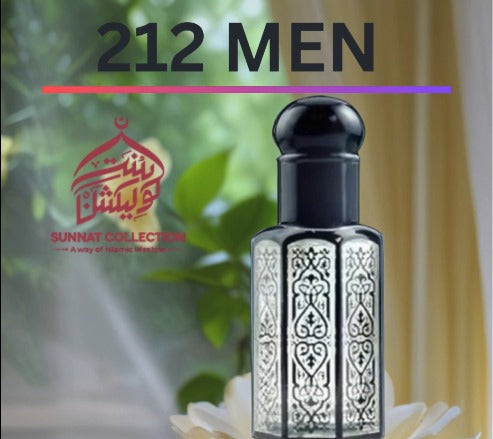 212 Men Attar – Fresh, Modern & Masculine Perfume Oil (Alcohol-Free, Long-Lasting, Prayer Safe)