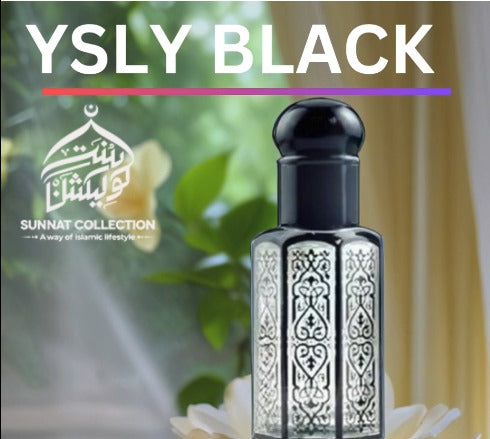 YSLY Black Inspired Attar – Deep, Modern Masculinity with a Smoky, Seductive Edge (Alcohol-Free)