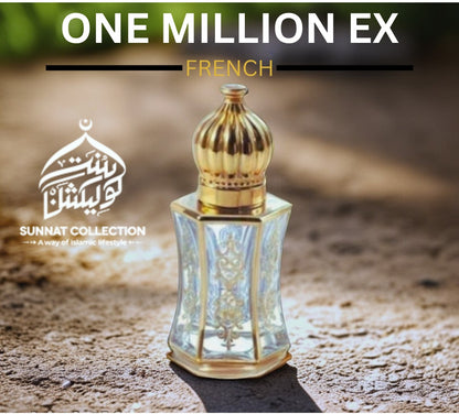 One Million EX Attar – Intense, Warm & Luxurious Perfume Oil (Alcohol-Free, Long-Lasting, Prayer Safe)