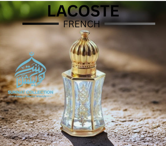 Lacoste Attar – Fresh, Sporty & Elegant Perfume Oil (Alcohol-Free, Long-Lasting, Prayer Safe)
