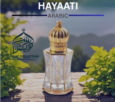 Hayaati Attar – Long-Lasting Alcohol-Free Perfume Oil with Arabian Elegance
